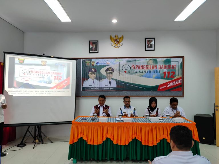Samarinda Goes To Smart City, Panggilan 112 dan Panic Button Rutin di Sosialisasikan