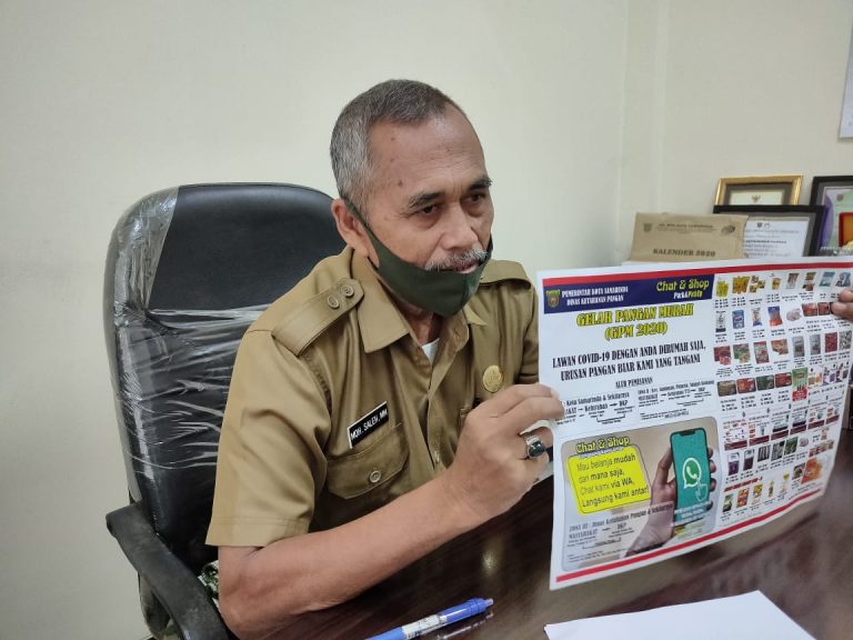 DKP Samarinda Gelar Pangan Murah 2020, Secara Online Pesan Antar Gratis Ongkir