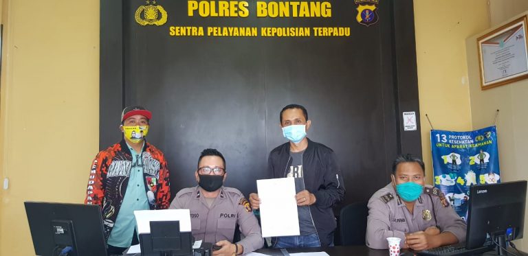 Baliho Neni-Joni Dirusak Orang Tak Dikenal, Tim Pemenangan Lapor ke Polres Bontang
