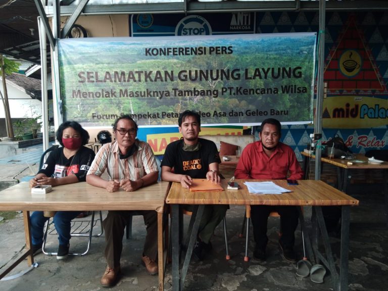 Minta Gubernur Cabut IUP, Warga Kampung Geleo Asa Ogah Kebun Mereka Ditambang