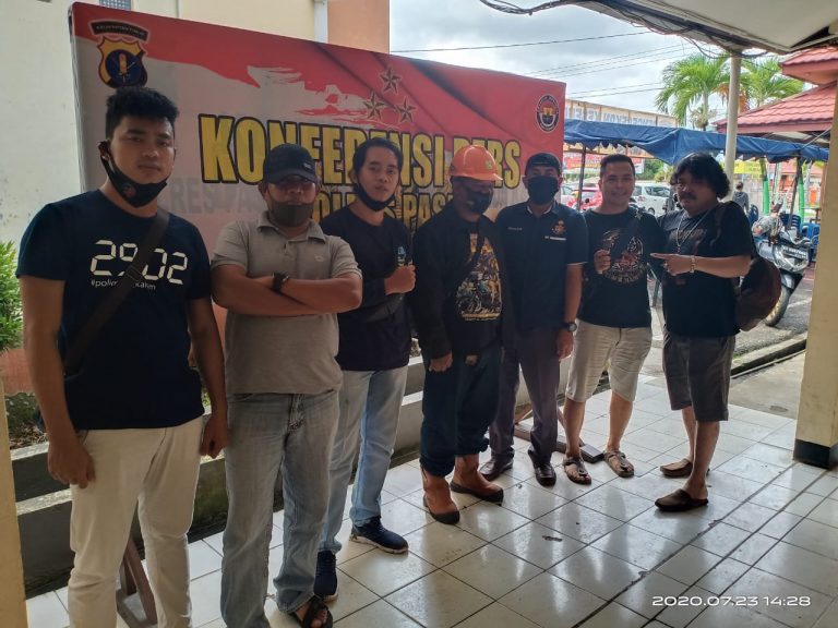 Tonjok Teman, Pekerja Pabrik di Paser Dibekuk Polisi
