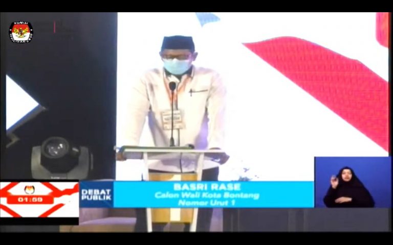 Debat Publik Perdana, Basri Janjikan Mall UMKM