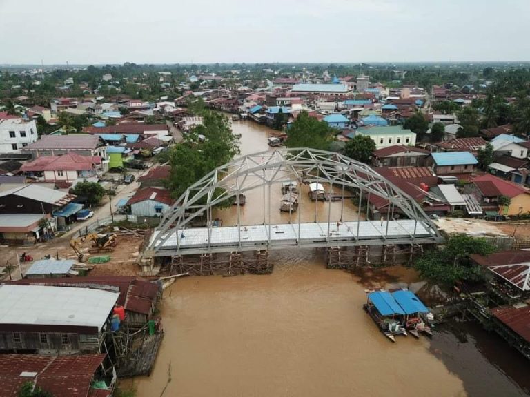 Jembatan Masabang Sudah 85 Persen