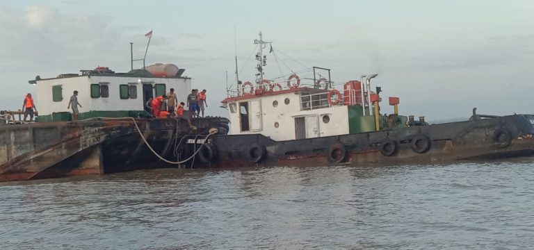 Diduga Bocor, Tugboat Hampir Tenggelam di Perairan Bengalon