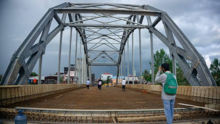 Kabar Gembira, Jembatan Sungai Masabang Rampung Akhir Februari