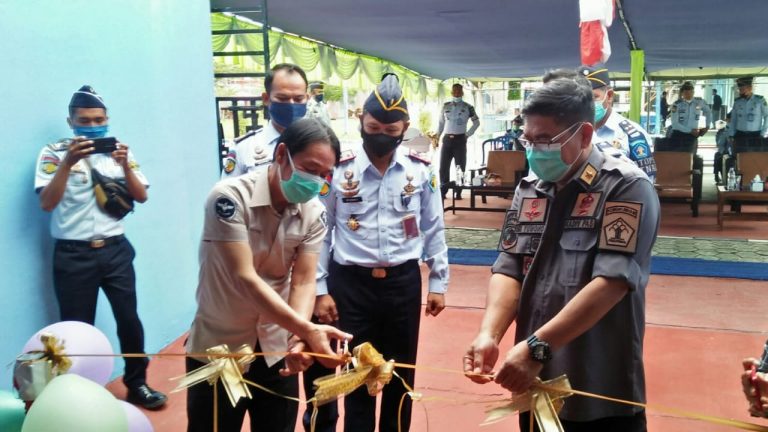 Sofyan Resmikan Aplikasi Laundry di Lapas Kelas II Bontang