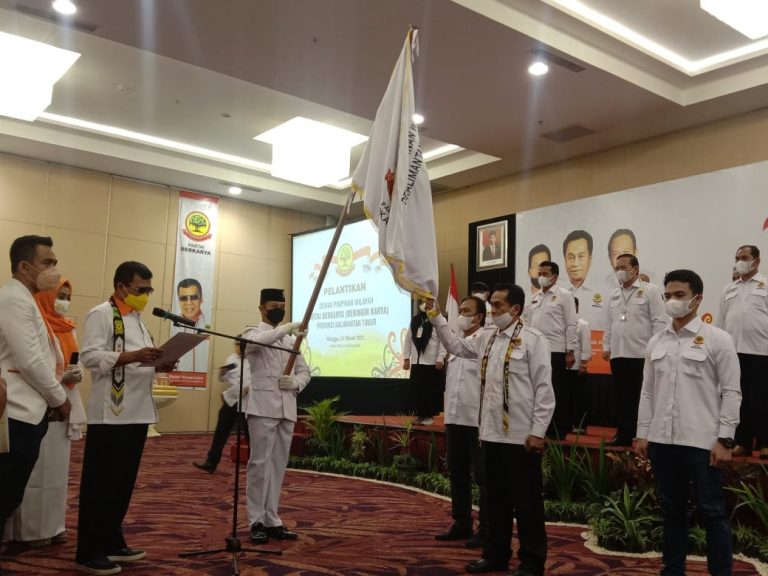 Karmin Laonggeng Nahkodai Partai Berkarya Kaltim