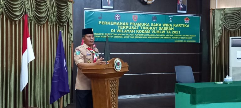 Kodim 0909 Sangatta Gelar Perkemahan Pramuka Saka Wira Kartika
