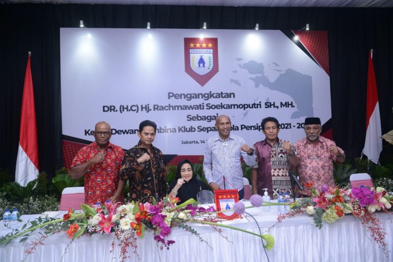 Sejarah Baru, Putri Proklamator Menjadi Bagian dari Persipura