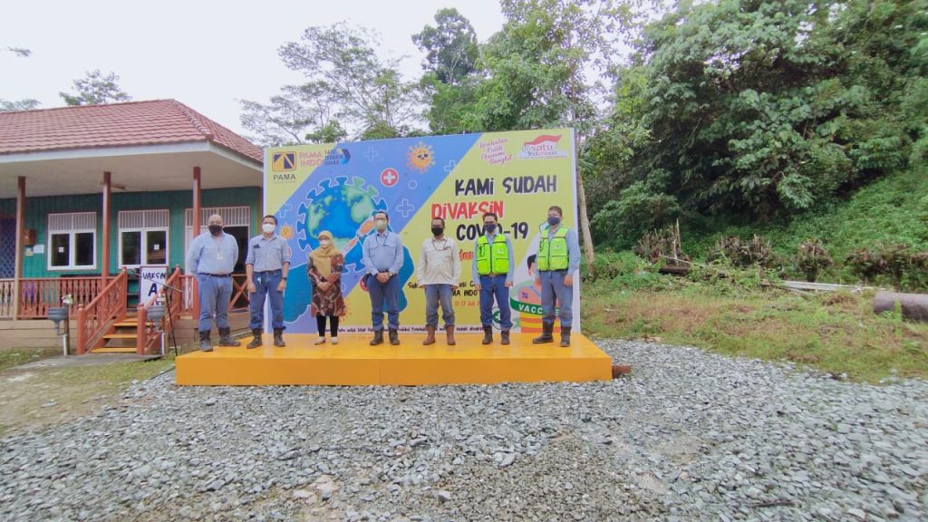 Puskesmas Teluk Pandan Dampingi Vaksinasi Gotong-Royong PT Pama