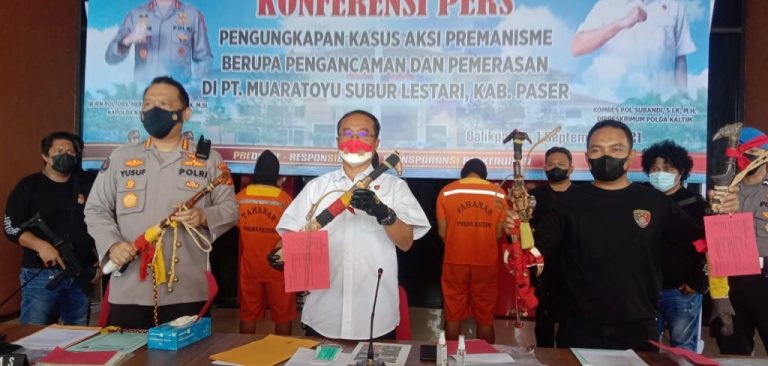 Jajaran Polda Kaltim Ringkus Aksi Premanisme Terhadap Perusahaan MSL