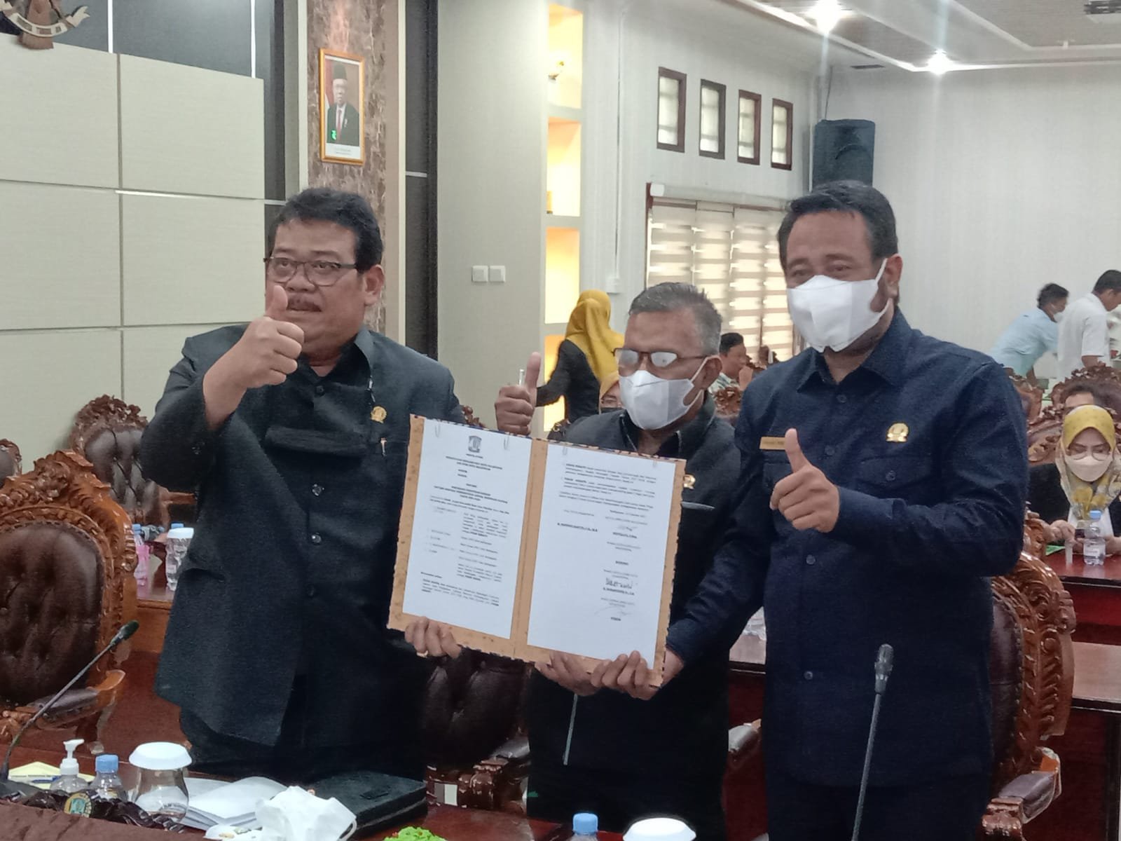 DPRD Balikpapan Tetapkan RPJMD Dan Bahas RAPBD 2022