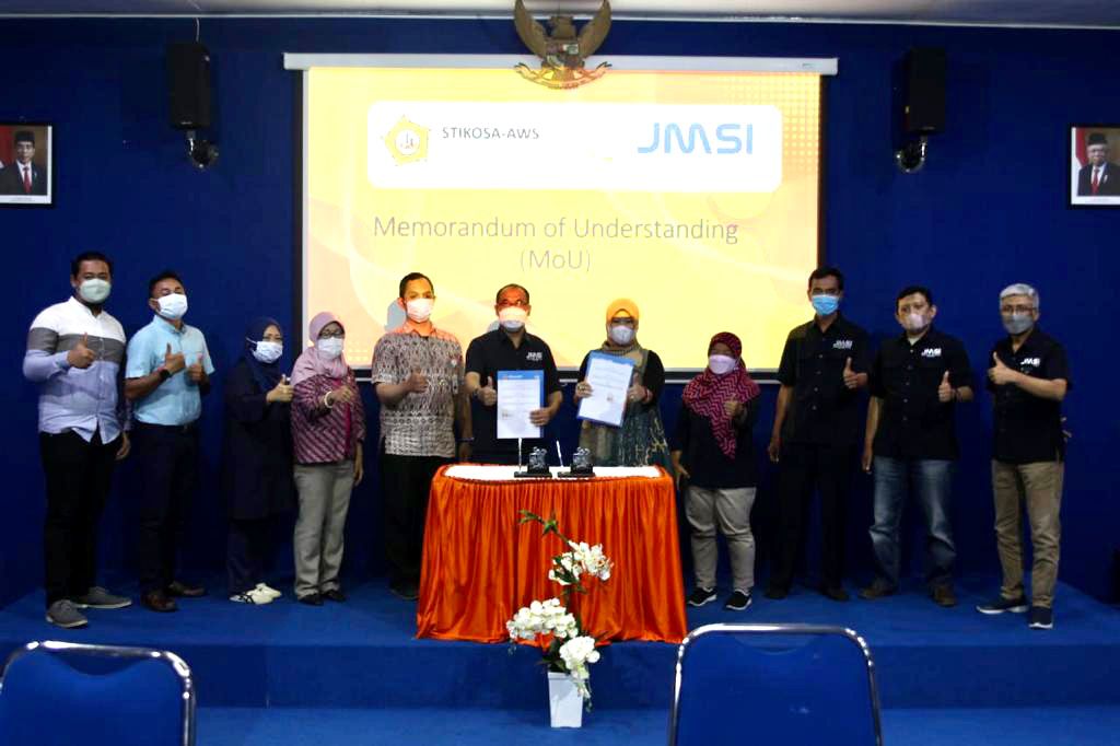 Stikosa-AWS dan JMSI Jatim Lakukan Kerja Sama Tingkatkan Kualitas Jurnalistik