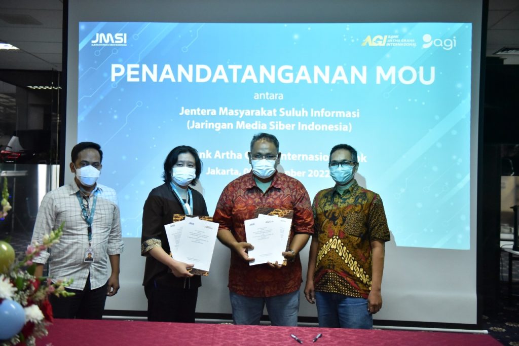Bank Artha Graha dan JMSI Bangun Kemitraan Media Siber