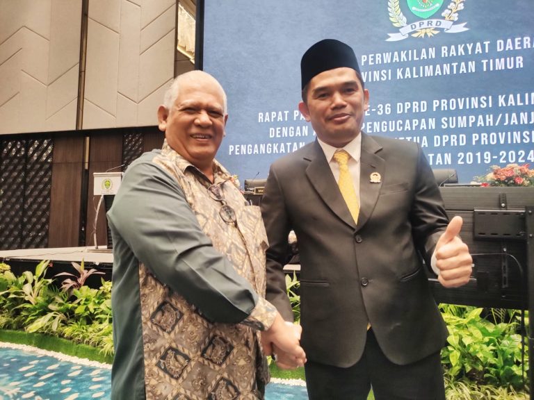 Pelantikan Tak Dihadiri Isran, Hasanuddin Mas’ud Tetap Ucapkan Terima Kasih Ke Gubernur