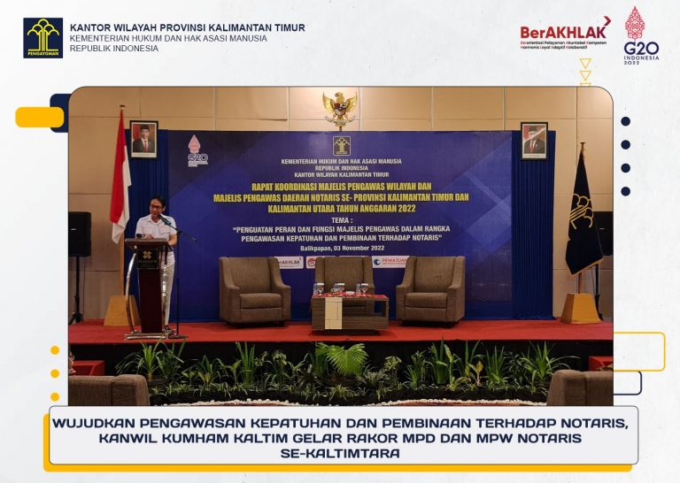 Sofyan Minta Beri Sanksi Tegas Terhadap Notaris yang Melanggar