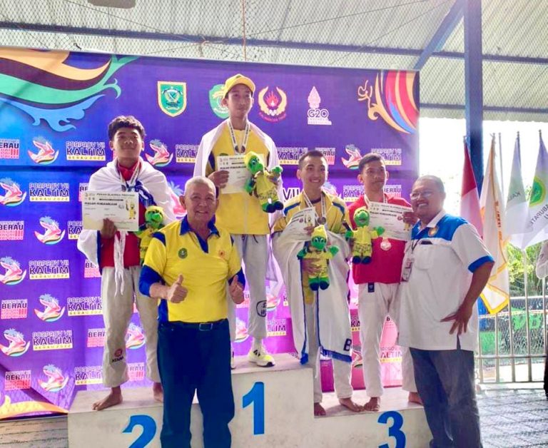 Cabor Jiu-Jitsu Kutim Boyong 3 Emas dan 7 Perunggu di Porprov Kaltim ke VII