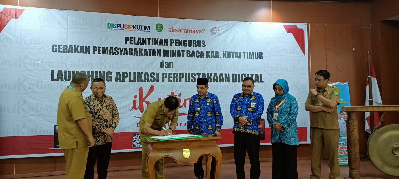 DPK Kutim Luncurkan Aplikasi Perpustakaan Digital I-Kutim ...