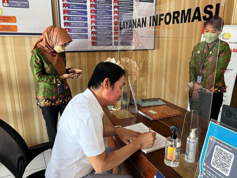 Sidak Bapas Balikpapan, Kakanwil Kemenkumham Kaltim Harapkan Pelayanan Terbaik Kepada Narapidana