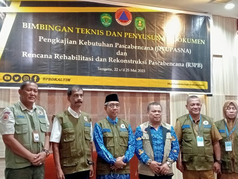 Respon Penanganan Pascabencana Kutim Masih Lambat, BPBD Kaltim Gelar Bimtek