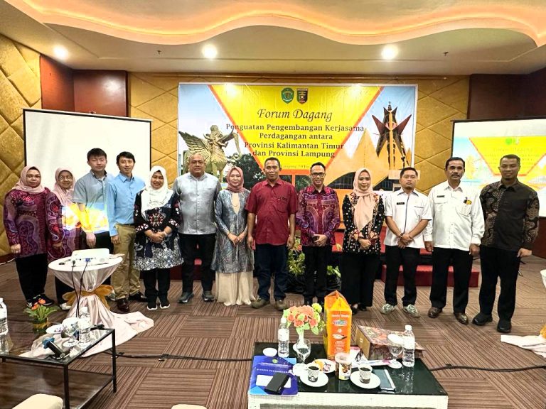 Gelar Forum Dagang, Nilai Transaksi Kerja Sama Kaltim-Lampung Capai Rp48 Miliar