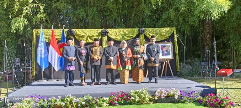 Gubernur Isran Noor Hadiri Resepsi Diplomatik Watap RI Untuk PBB di Jenewa