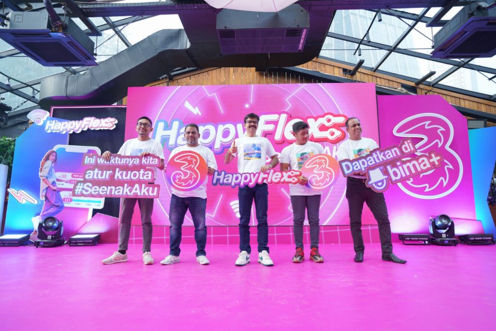 Tri Luncurkan HappyFlex: Solusi Terbaik untuk Gen Z Mengatur Kuota dan Masa Aktif