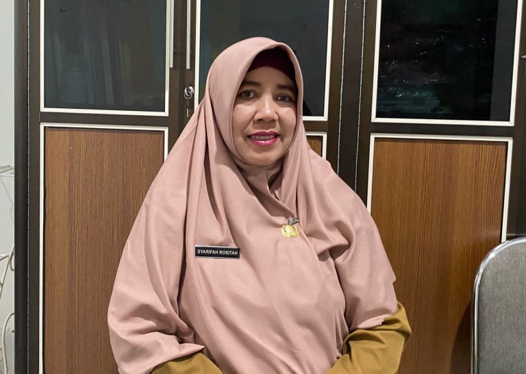 Teks: Kepala Bidang Pembinaan Pemberdaan Tenaga Kerja (Distransnaker) Syarifah Rosita,Selasa(3/10/2023)