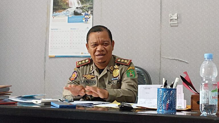 Satpol PP Kutim dan Bawaslu Siap Bersinergi Tertibkan Atribut Kampanye