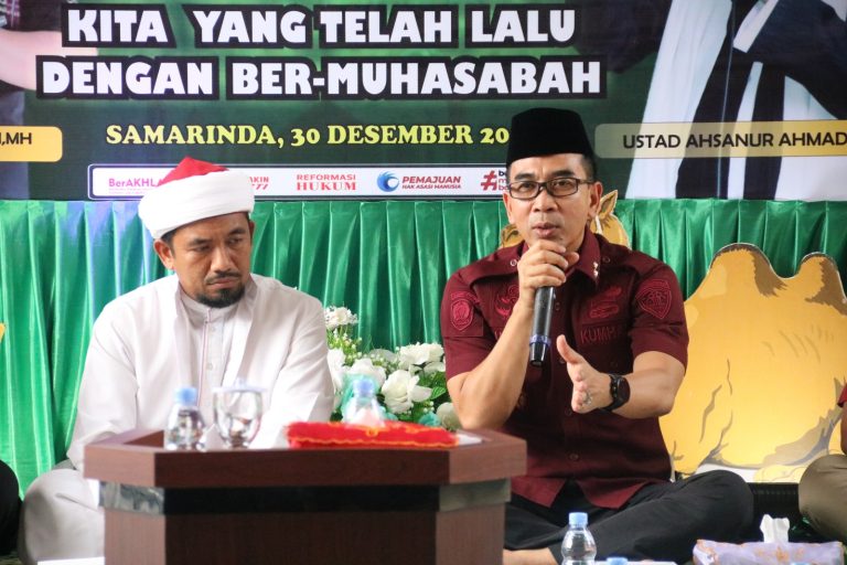 WBP Lapas Samarinda Refleksi Akhir Tahun dengan Dzikir Bareng Kakanwil