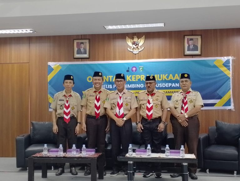 Rusmadi Wongso Buka Orientasi Kepramukaan, Dorong Kemajuan Pramuka Menuju Indonesia Emas