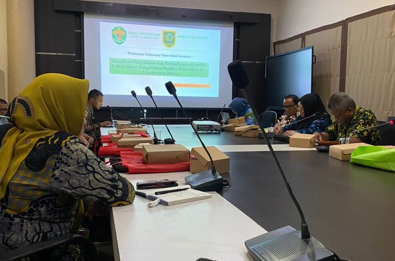 Sosialisasi Perlindungan Kearifan Lokal, Kemenkumham Ambil Bagian di Berau