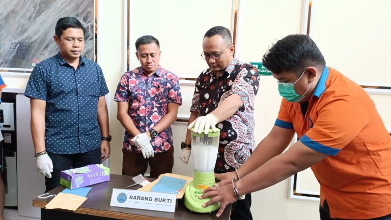 Lagi, BNN Provinsi Kaltim Musnahkan Sabu Seberat 17,53 Gram Hasil Tangkapan Kahoi