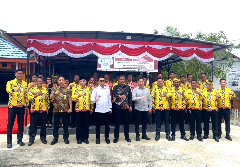 Kakanwil Kemenkumham Kaltim Resmikan Ruang PTSP dan Galeri WBP di Lapas Tarakan