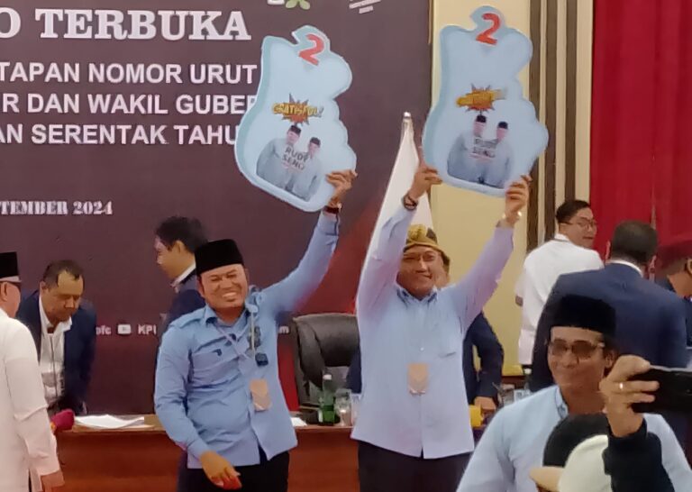 Dapat Nomor Urut 2, Rudy-Seno Sebut Prabowo-Gibran