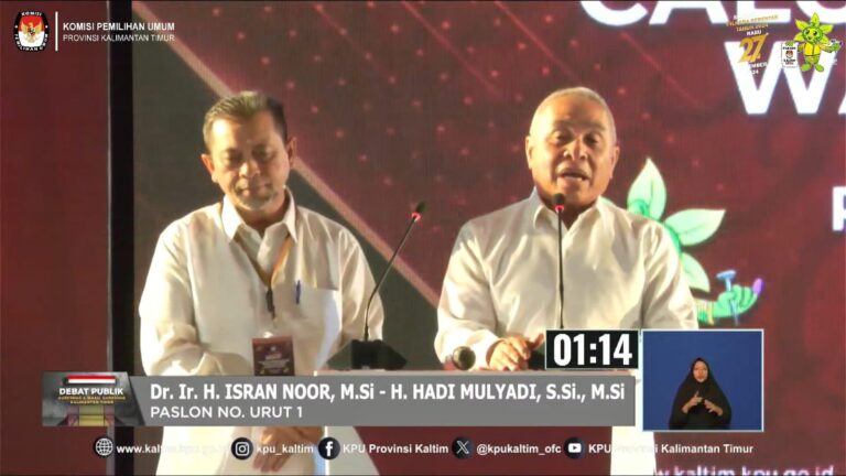 Isran-Hadi Tegaskan Dukung Penuh IKN, Infrastruktur Kaltim Jadi Tulang Punggung