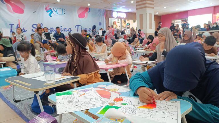 Mengenal Pramuka Melalui Goresan Warna 100 Anak Samarinda