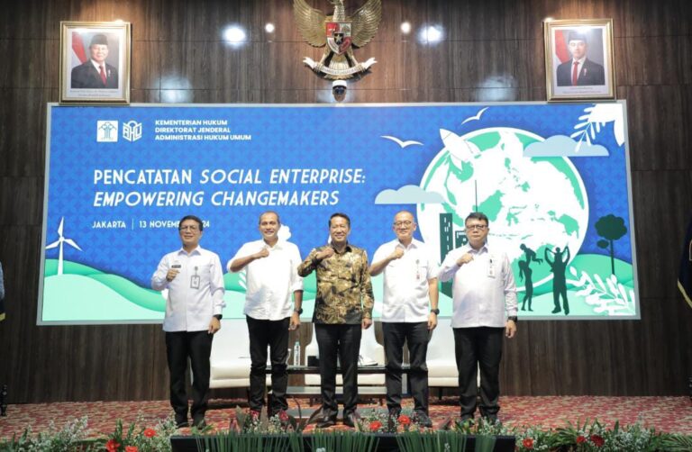 Kemenkumham Buka Layanan Social Enterprise, UMKM Berdaya Sosial