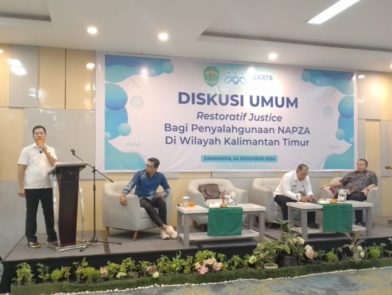 Penerapan Restoratif Justice untuk Penanganan Napza Diapresiasi Pj Gubernur Kaltim