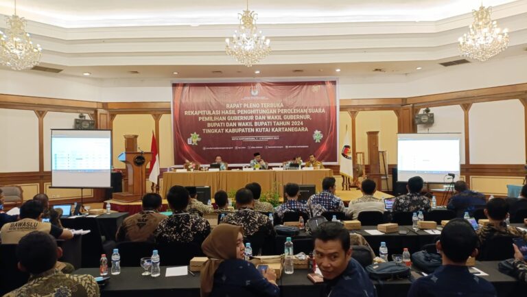 KPU Rampungkan Pleno Rekapitulasi Pilkada Kukar 2024, Ini Hasil Lengkapnya