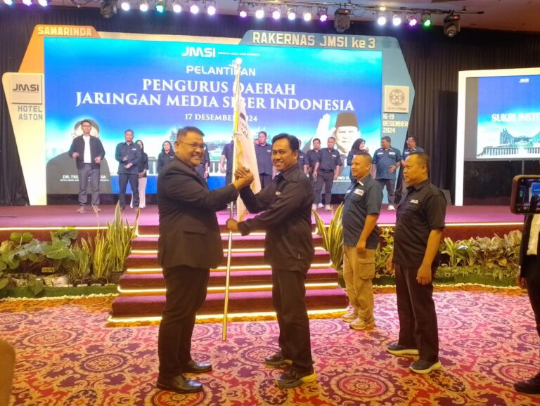 JMSI Pusat Lantik Pengurus Daerah, Kerja Tuan Rumah Kaltim Mendapat Apresiasi