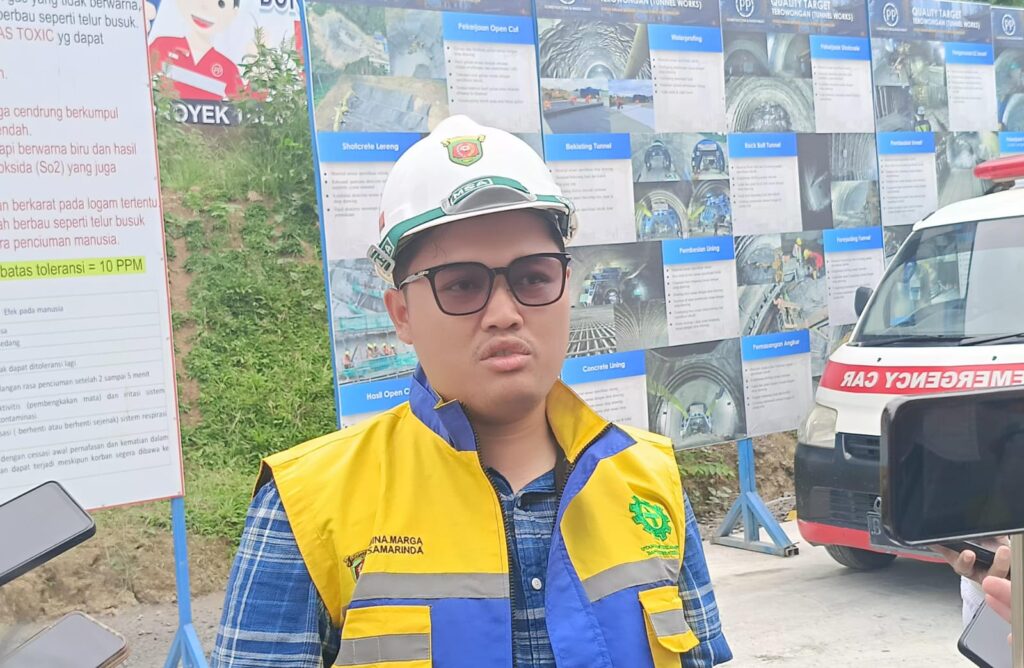 Progres Pembangunan Terowongan Samarinda Sudah 85 Persen