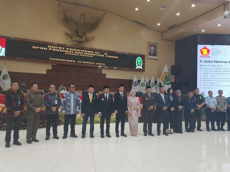 DPRD Provinsi Kaltim Gelar Rapur Ke-9