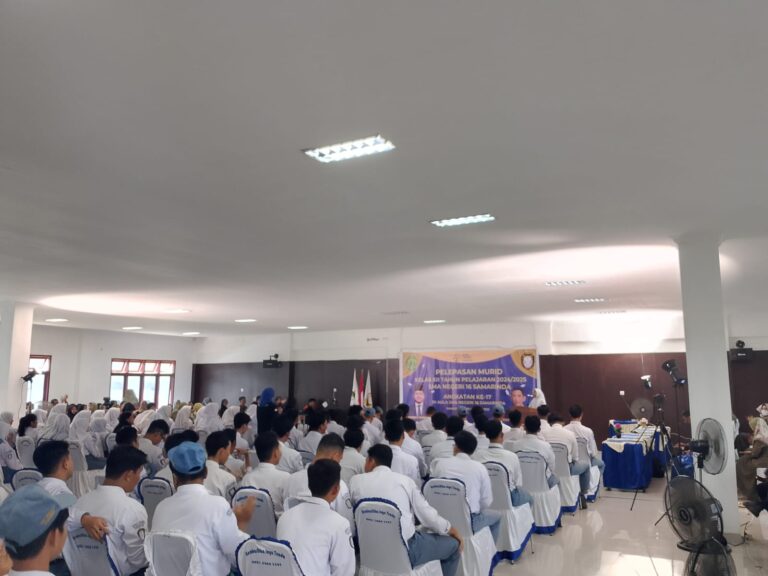Siswa Kelas XII SMA Negeri 16 Samarinda Antusias Sambut Program Gratispol