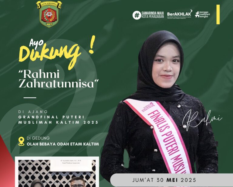Ajang Puteri Muslimah Kaltim, Samarinda Tunjukkan Komitmen Dukung Generasi Berbudaya