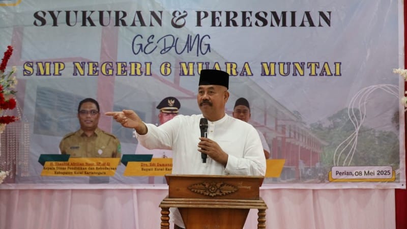 Bupati Kukar Resmikan SMPN 6 Muara Muntai di Desa Perian
            
            Telah dibaca : 655 Kali.