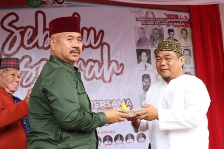 HUT ke-60 Sebulu, Edi Damansyah Serukan Pembangunan Berkelanjutan