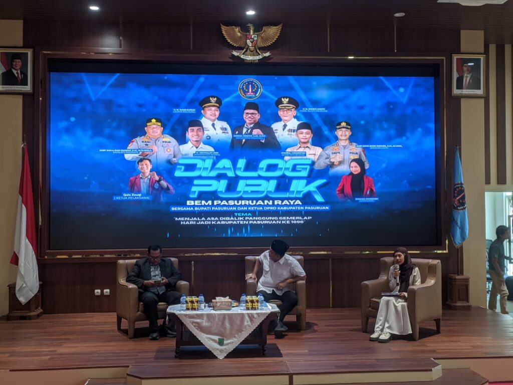 Dialog Publik BEM Pasuruan Raya: Kritik Tajam, Respons Tegas, dan Komitmen Pembangunan Berkelanjutan