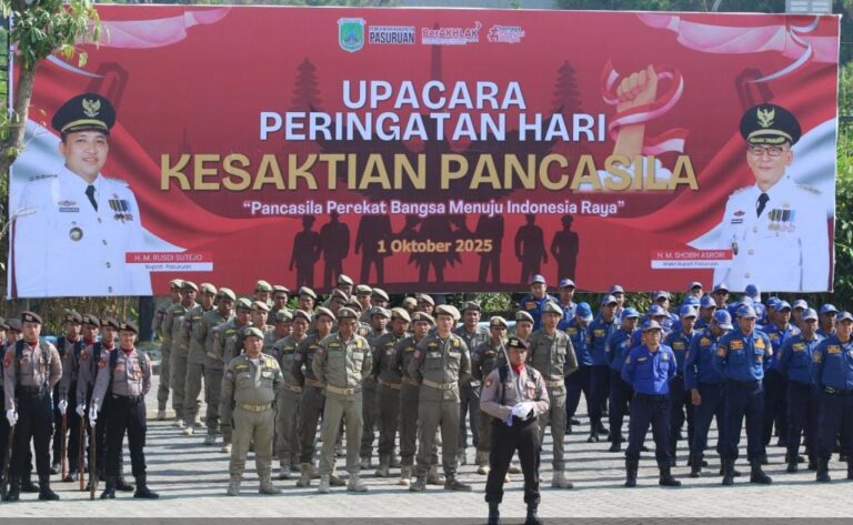 Upacara Hari Kesaktian Pancasila di Pasuruan, Momentum Memperkuat Persatuan Bangsa