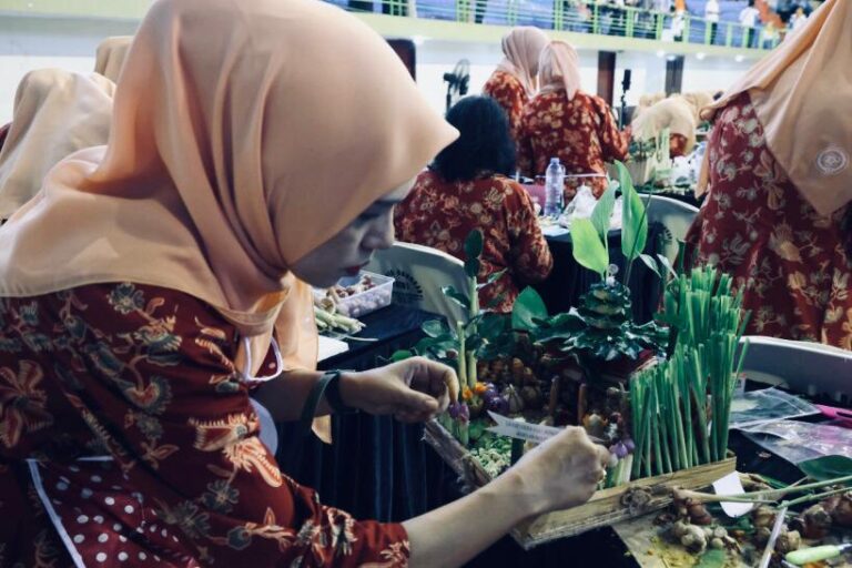 Rempah Nusantara Disulap Jadi Karya Seni dalam Lomba DWP Pasuruan
